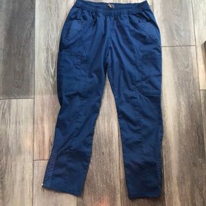 Jaanu navy blue scrub pants S